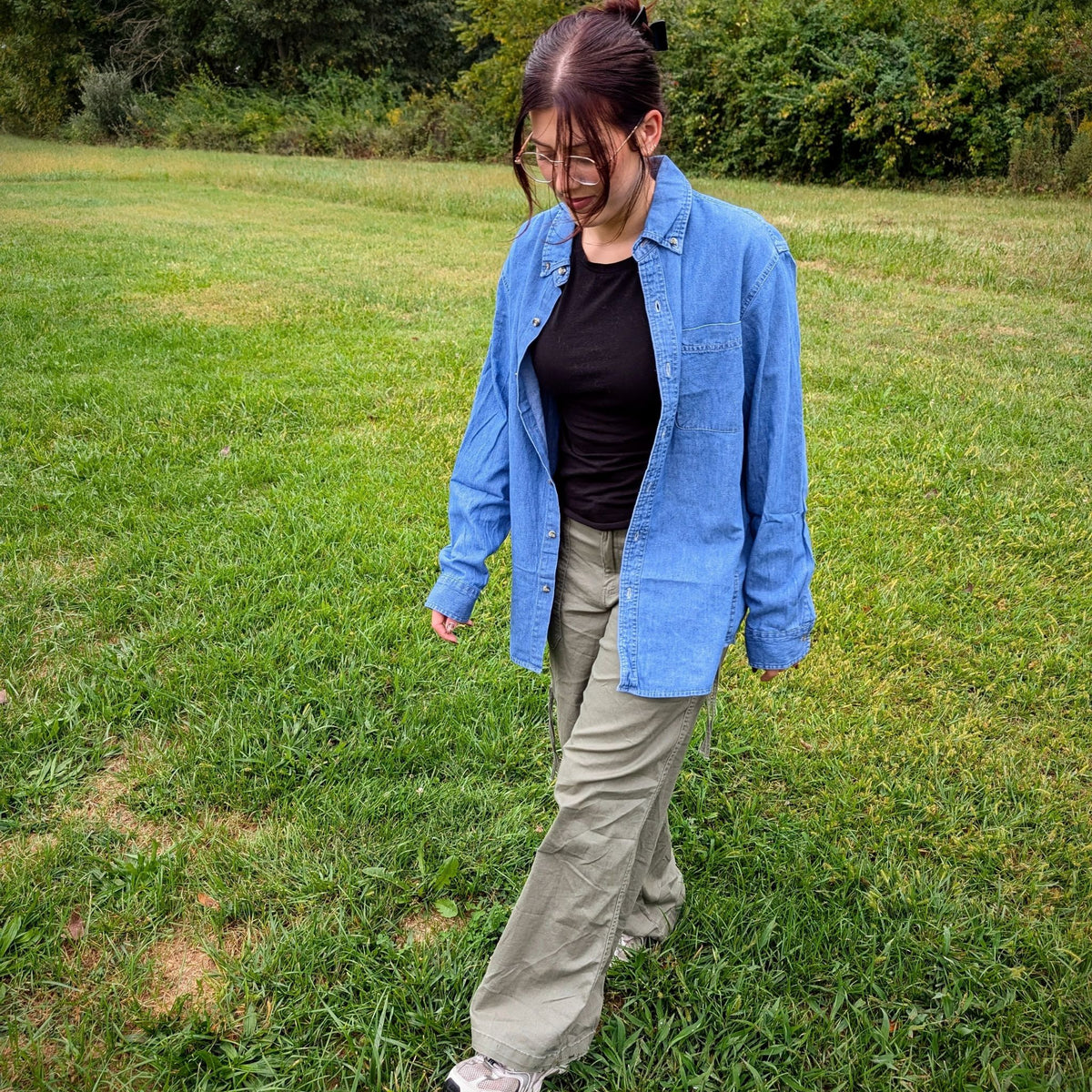 Autumn Daze Denim Shirt